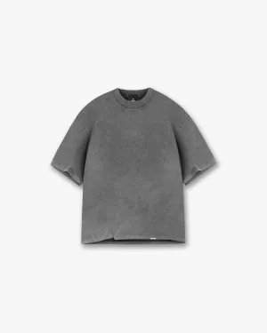 Initial Boxy T-Shirt - Vintage Grey Streetwear attitude