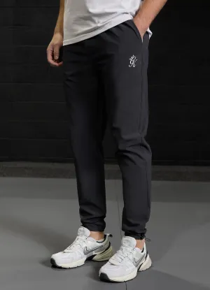 Gym King Fundamental Woven Jogger - Dark Pewter Flex Wear Design Tight Cut