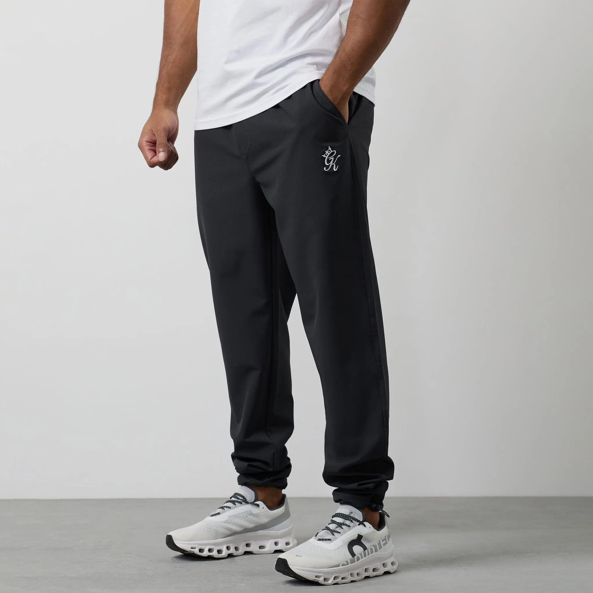 Comfortable fit Roomy Shape Gym King Fundamental Woven Jogger - Dark Pewter
