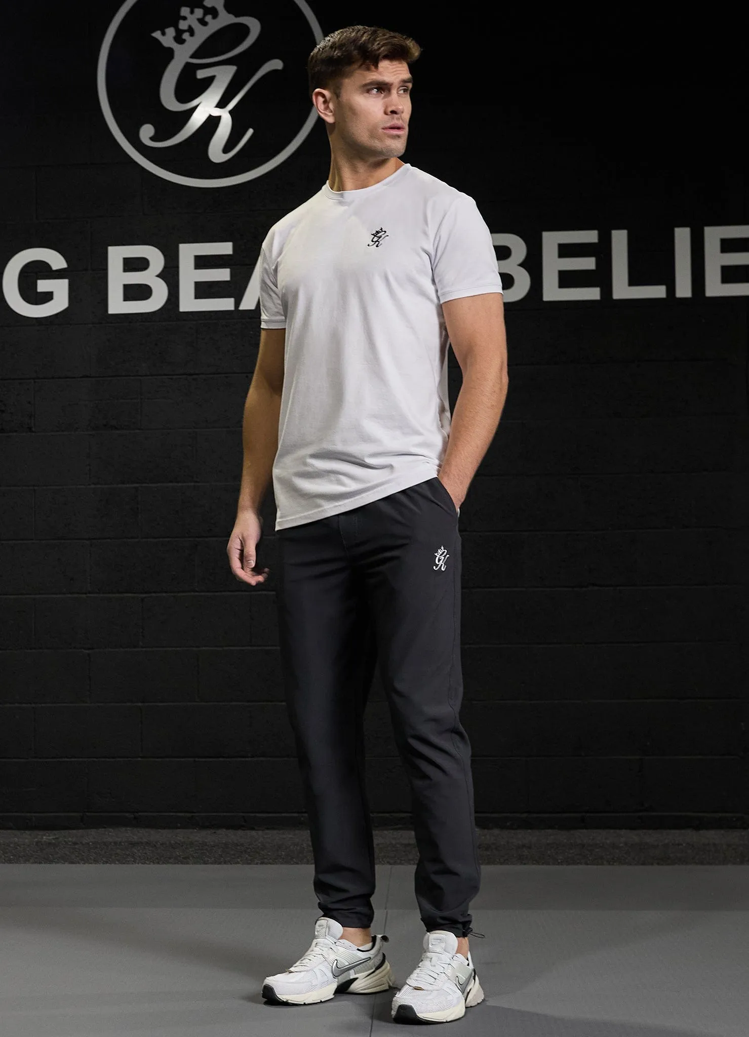 Cold Weather Wear Soft Wear Gym King Fundamental Woven Jogger - Dark Pewter