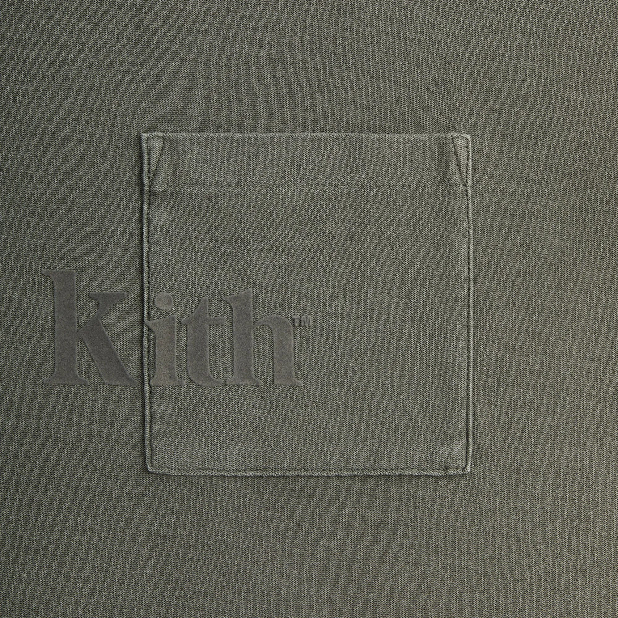 PocketDetail Kith Long Sleeve Quinn Tee - Machine