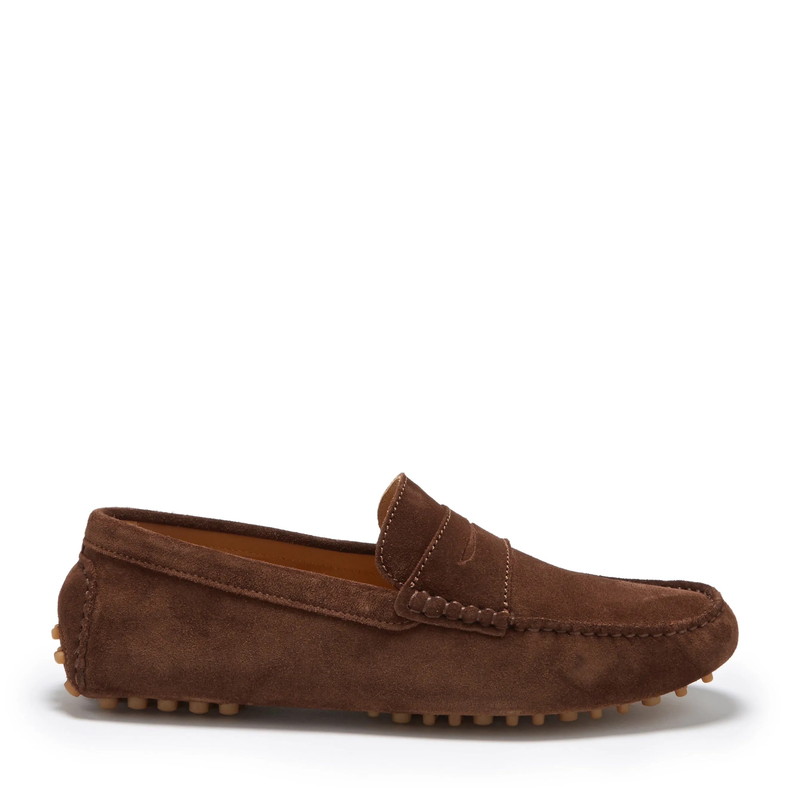 Penny Driving Loafers, brown suede Creative Professional
