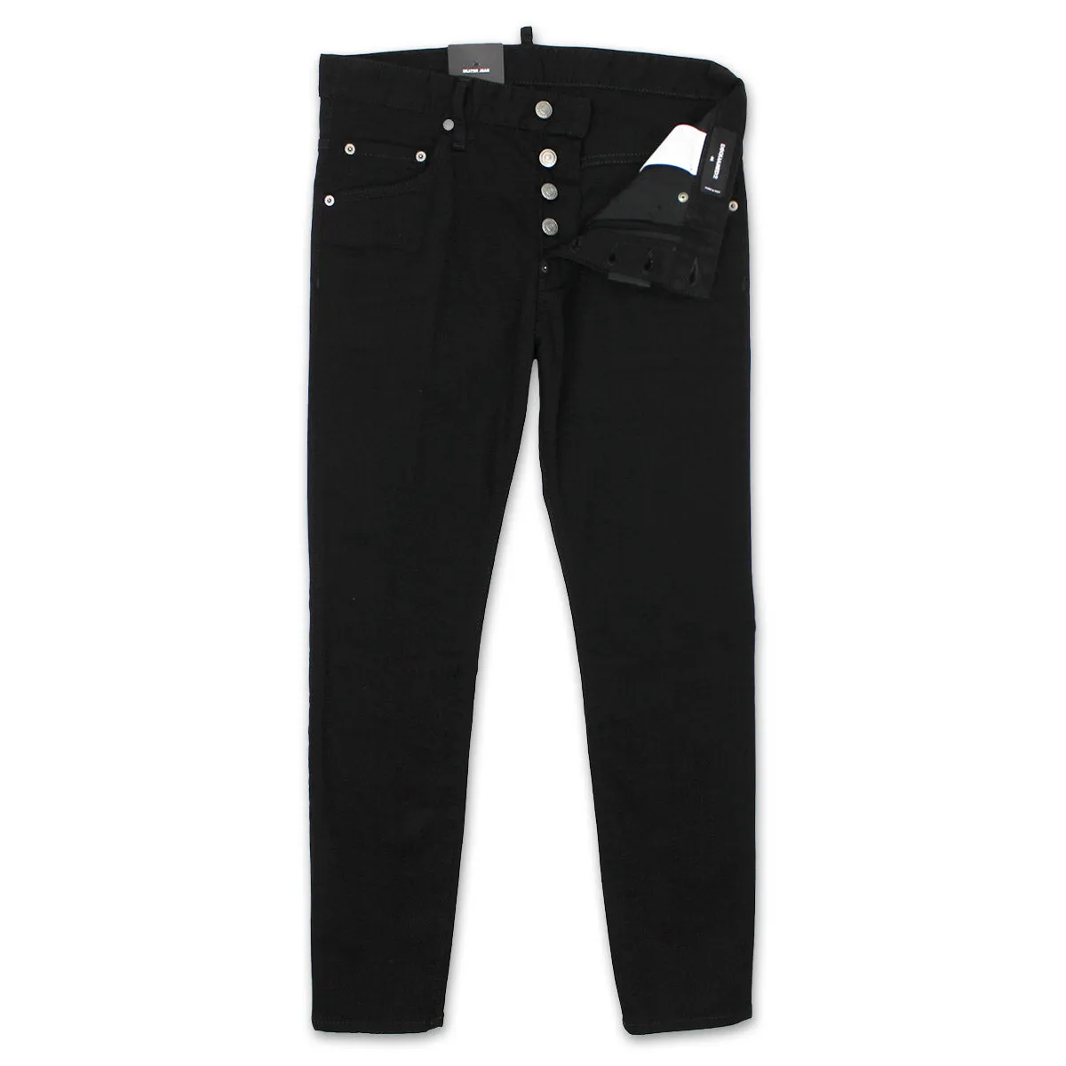 Quick Drying Fabric Stay Comfortable DSQUARED2 - Trash Bull Wash Super Twinky Jeans in Black