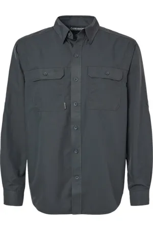 Water Repellent Finish Plaid Design DRI DUCK Crossroad Woven Shirt