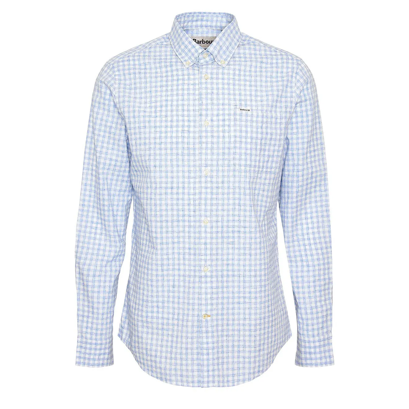 Premium Quality Youth fashion Barbour Kanehill Tailored Shirt Sky