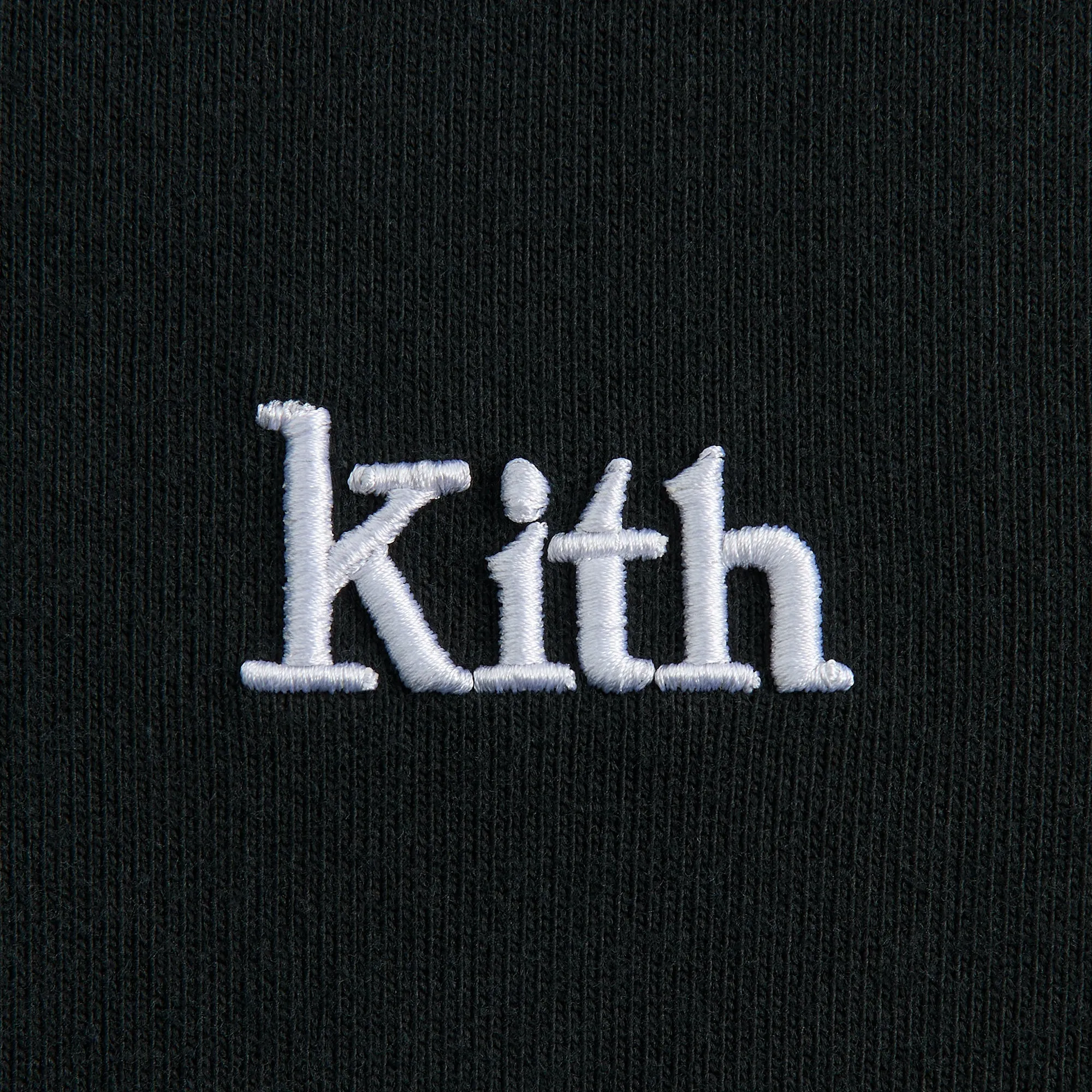 Versatile and Stylish MultiPly Fabric Kith Huntington Tee - Black