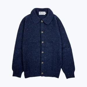 QuickDryMaterial Comfortable Sweater Harley Of Scotland Eton Collar Cardigan Jura