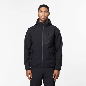Softshell Jacket | Black Reinforced Hems Seam Sealed Technology