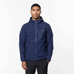 Anti Slip Shoulder Softshell Jacket | Navy