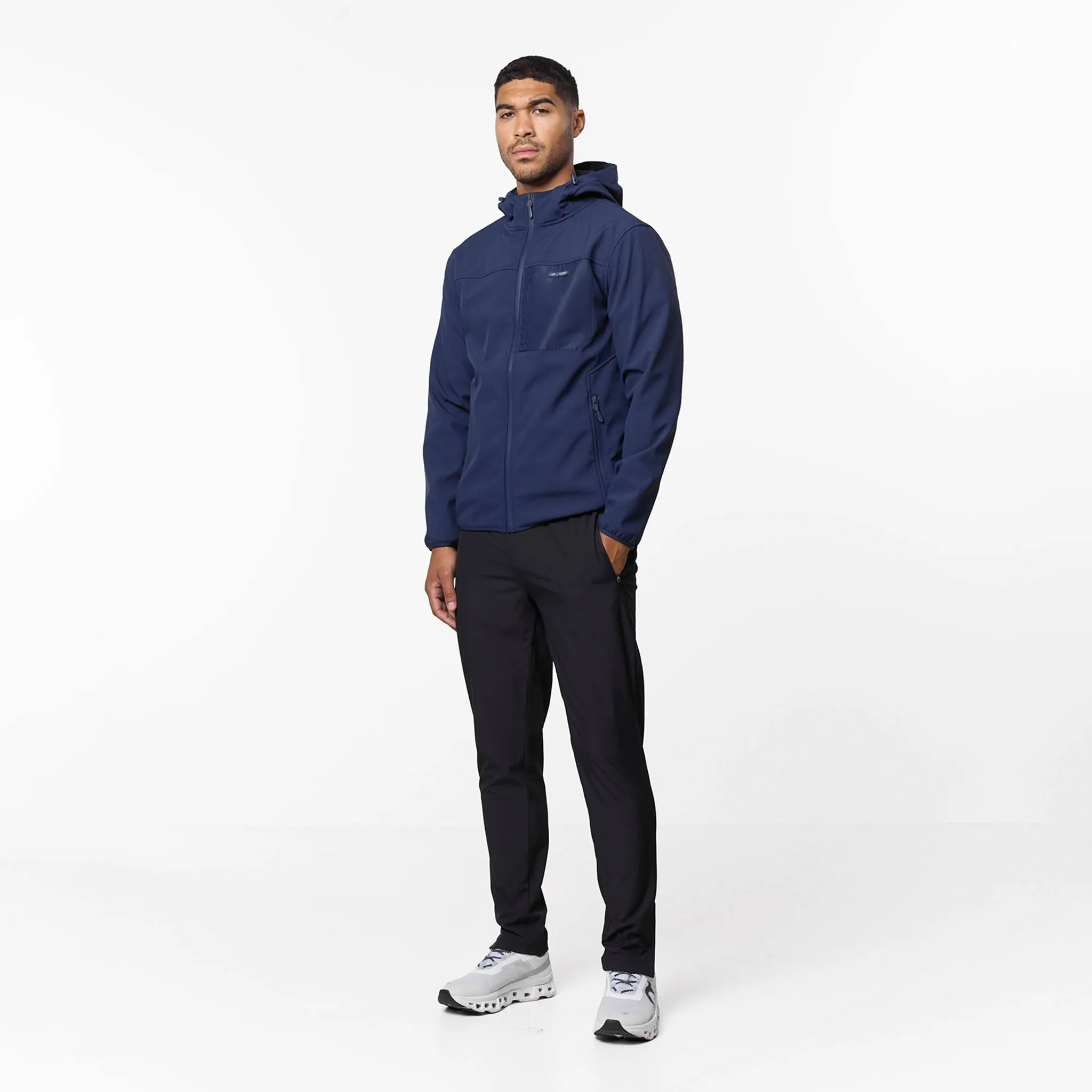 Flexible Layer Fit Softshell Jacket | Navy