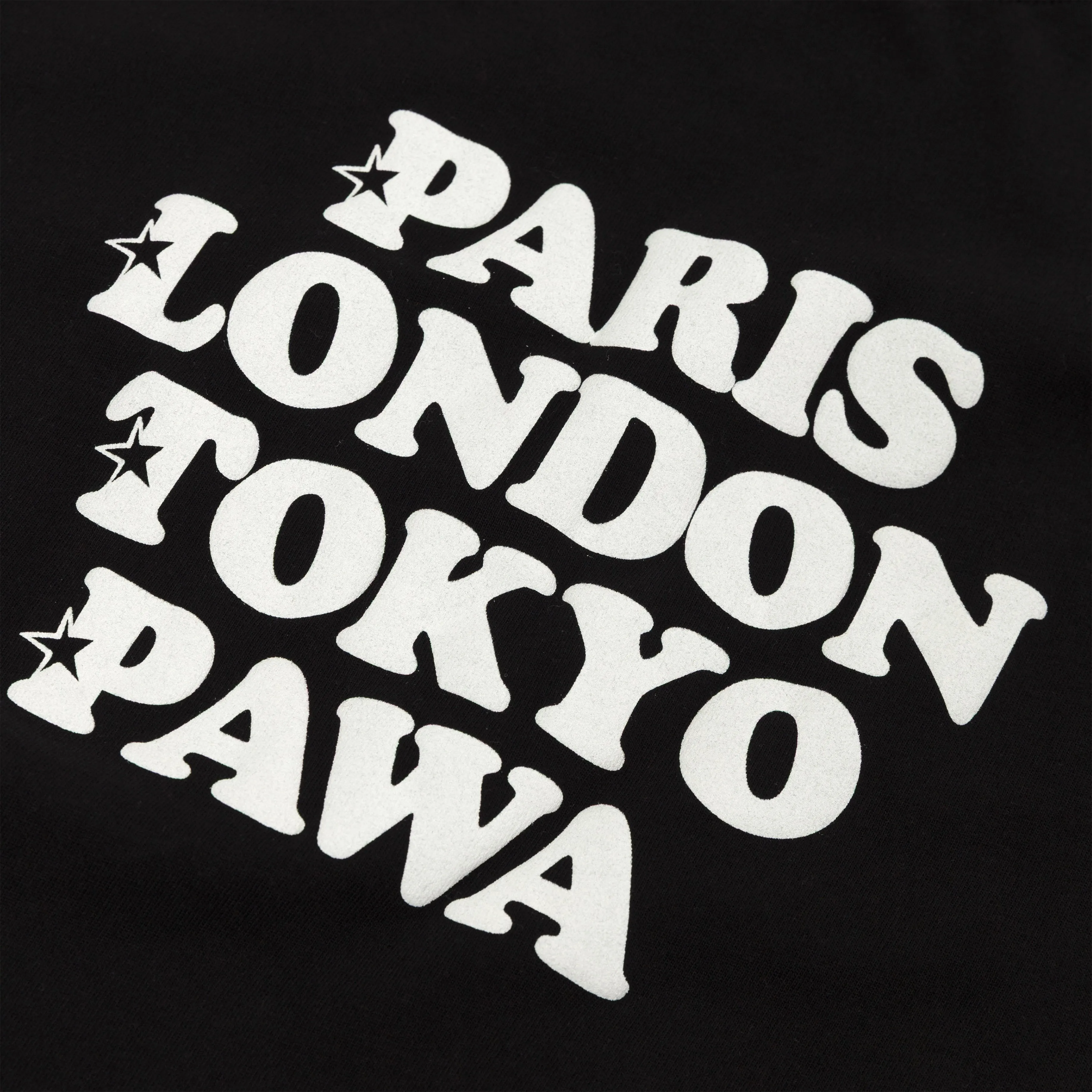 Pawa Speed Sports Worldwide LS T-Shirt Black DurableStitching Perfectly Fit