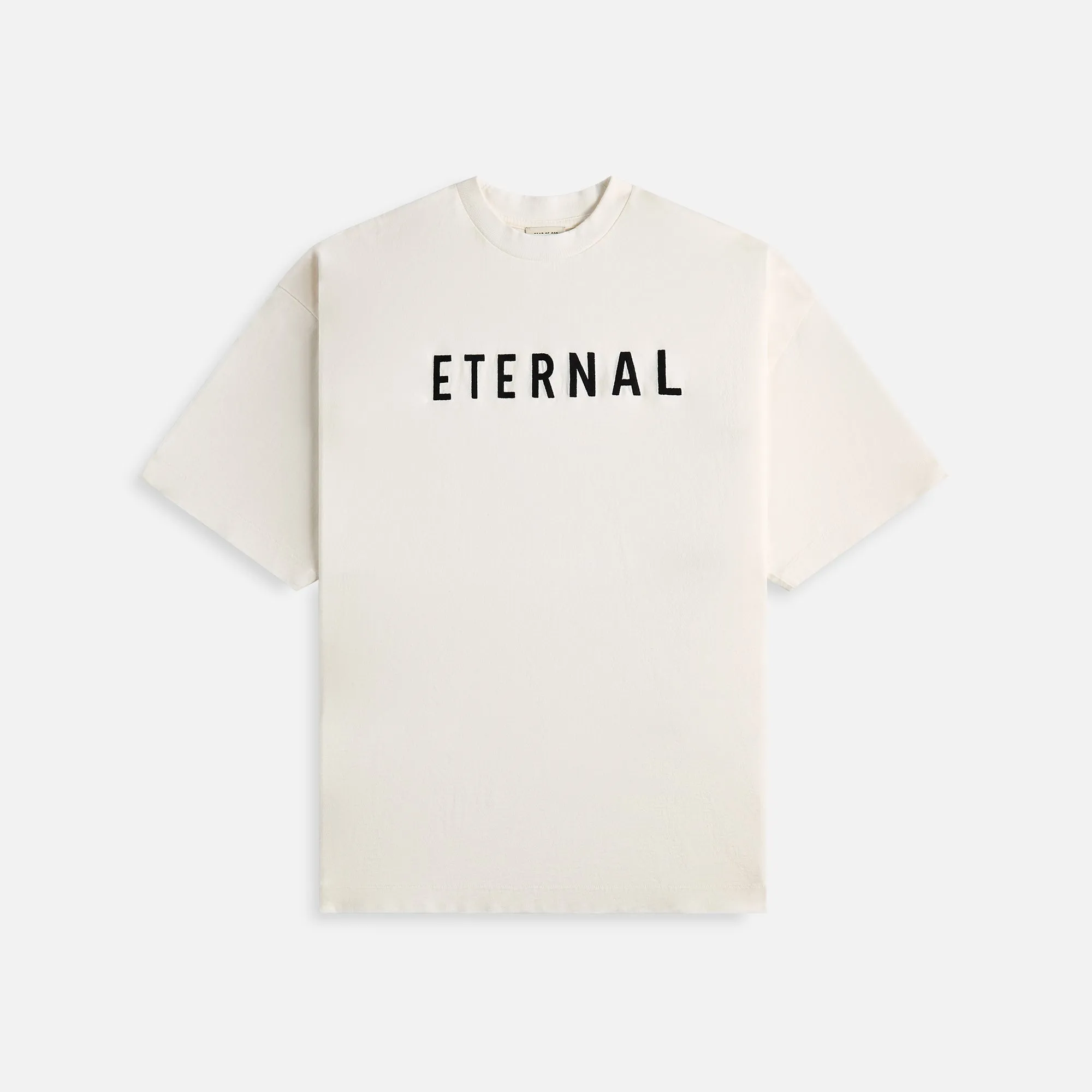 Sporty Look Wear FadeResistantPrint Fear of God Eternal Tee - White