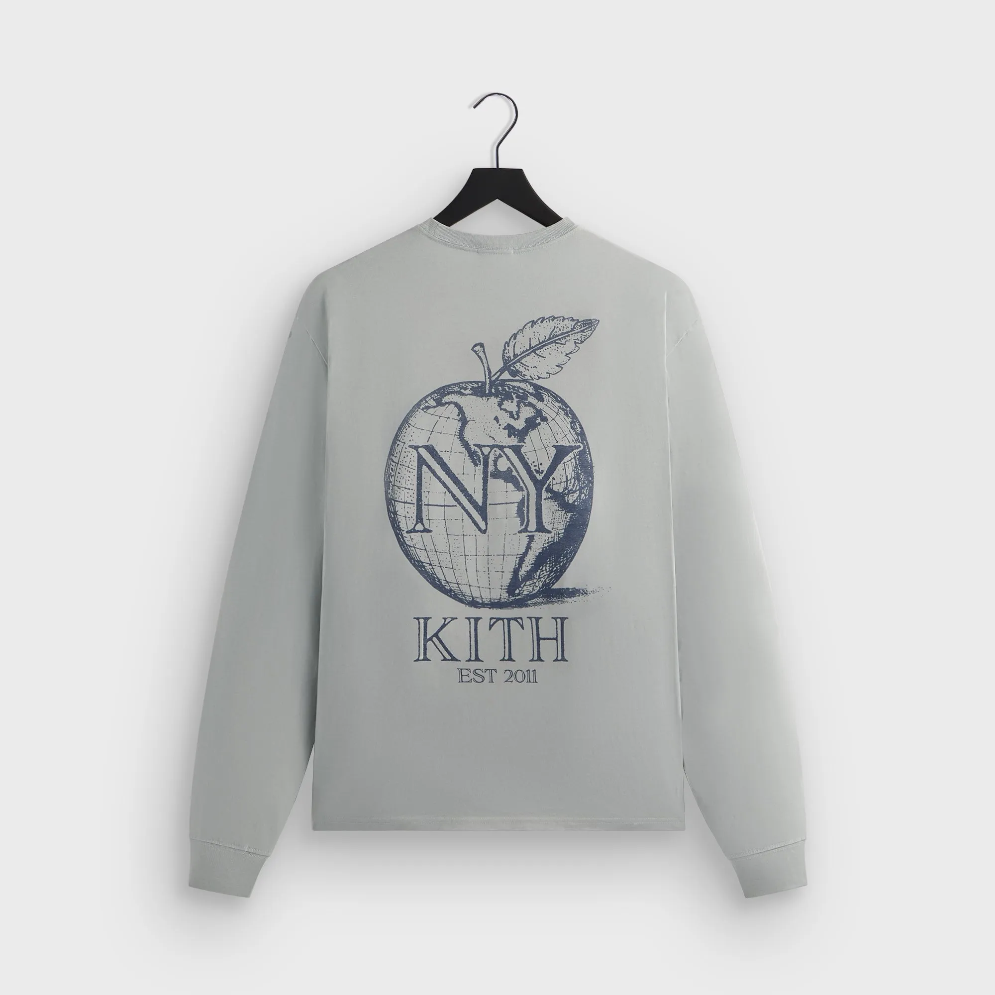 Kith & Kin Universal Apple Long Sleeve Tee - Mist Fun and Comfortable