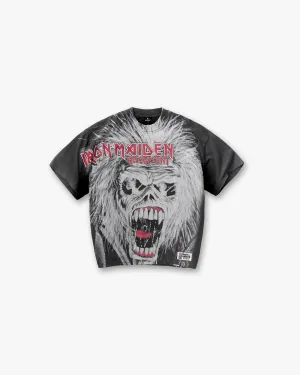 Represent X Iron Maiden British Metal T-Shirt - Stained Brown Running Gear Quick Comfort Wear