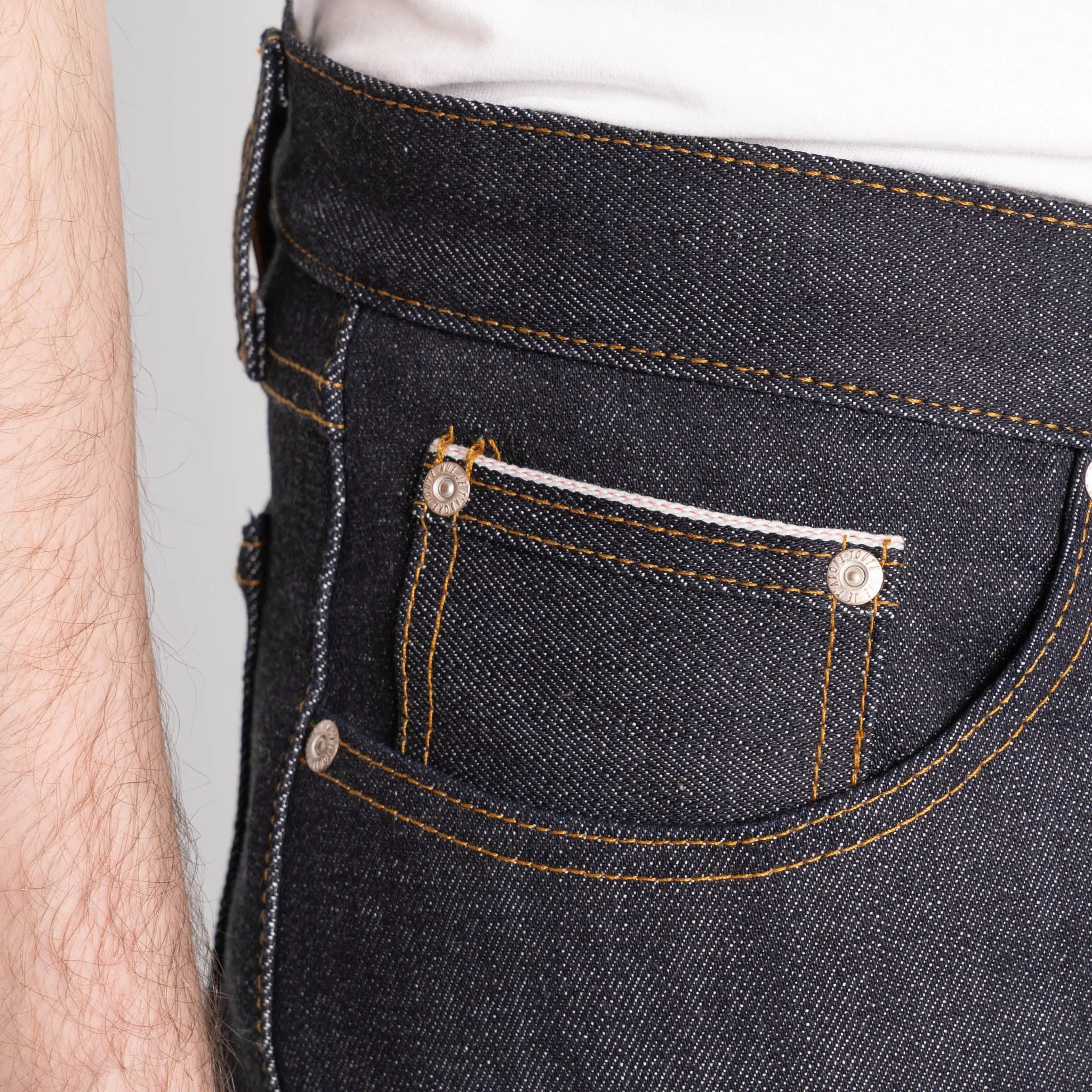 True  Guy - Gateway Selvedge - Indigo Bold Traveler Gear High Waist