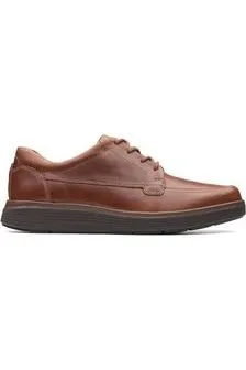 Non Slip Tread Pattern Comfort Walk Clarks Un Abode Ease dark tan Extra Wide