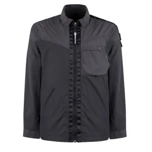 Active Layer Relaxed Wear ST95 Ballute Overshirt Black