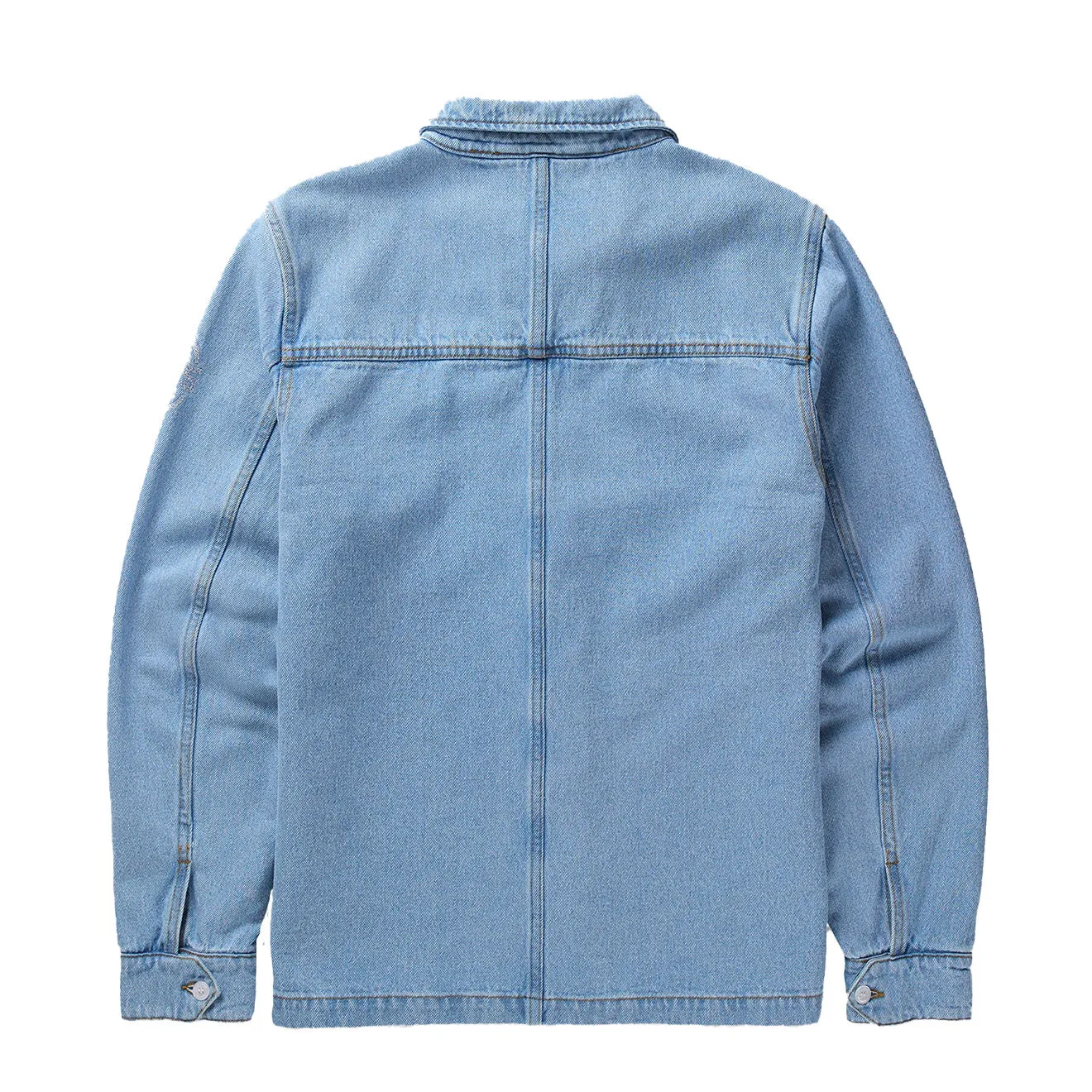 ST95 Misa Denim Shirt Washed Blue Seasonal Essential