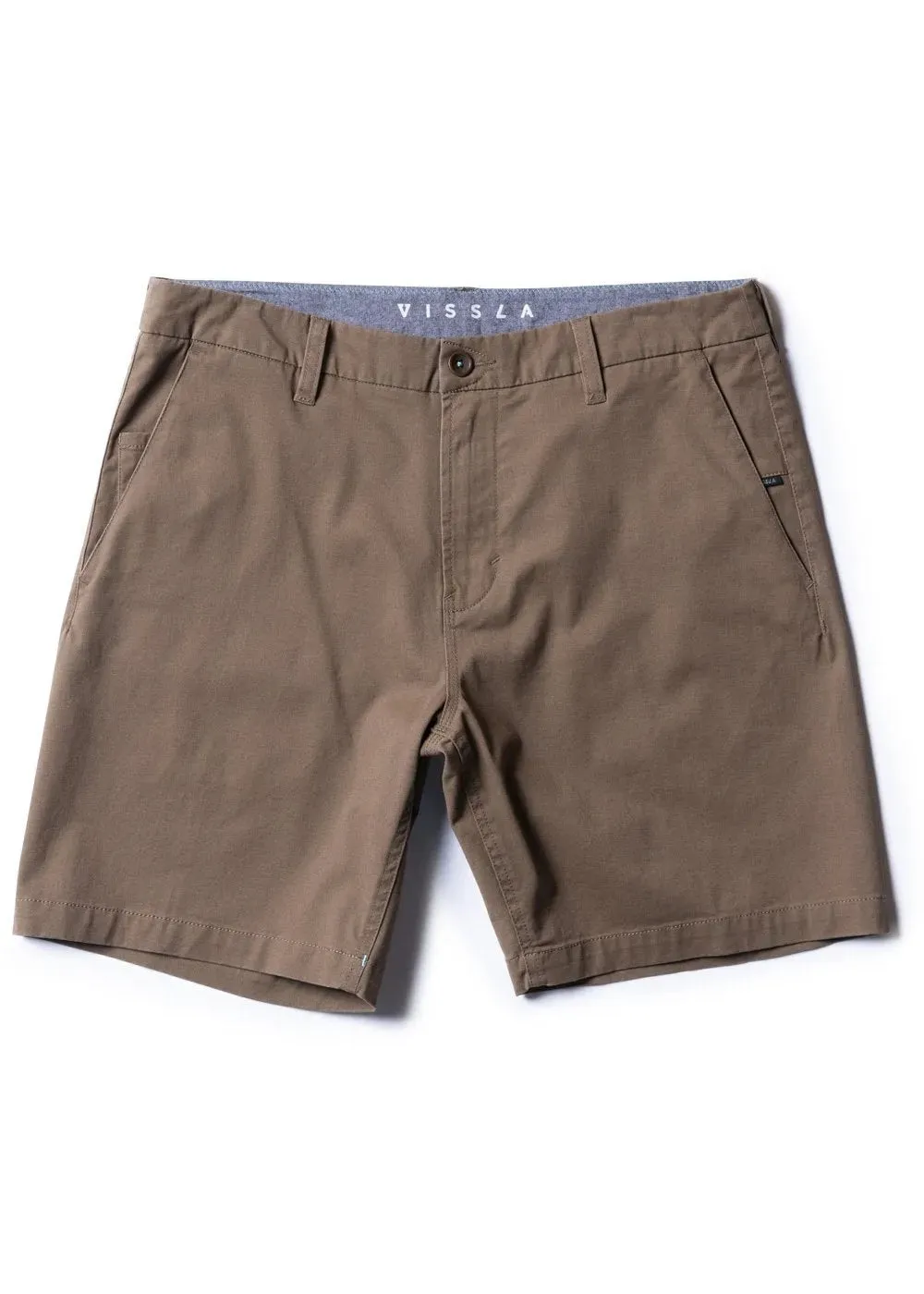 anti static coating high - rise Vissla Mens Shorts No See Ums Eco 18"