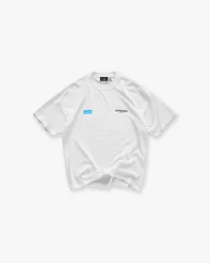 Represent X Oasis Owners Club T-Shirt - Flat White Sporty Flex