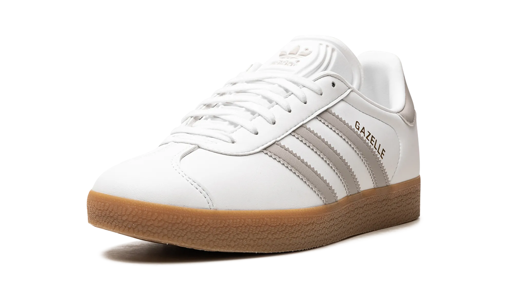 hard sole Gazelle "White Grey Gum"