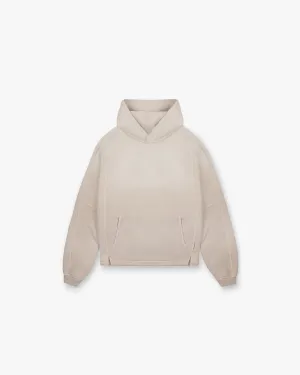 Stepped Hem Hoodie - Oat Urban Look product office appropriateness