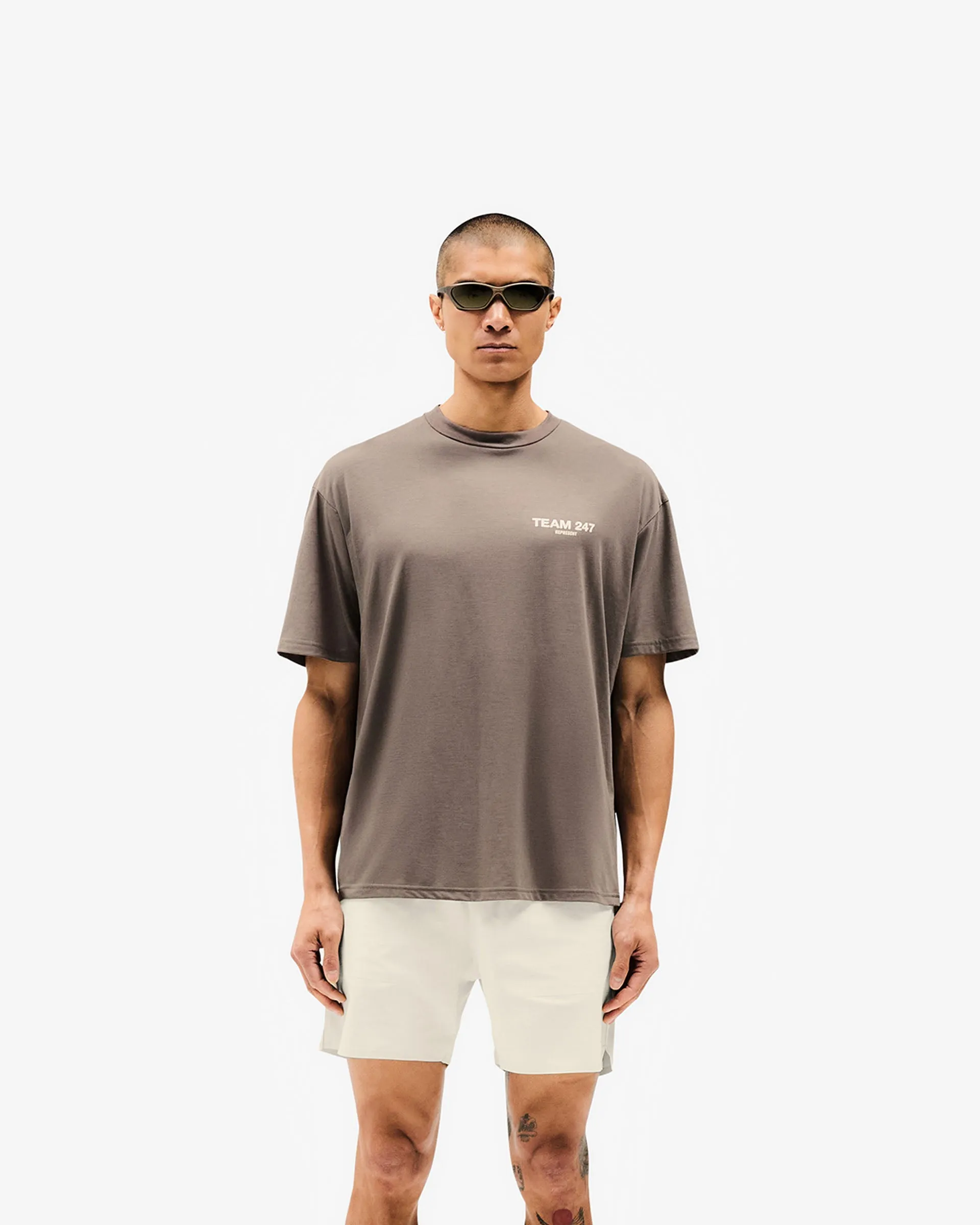 Team 247 Oversized T-Shirt - Earth All-Day Comfort Wear