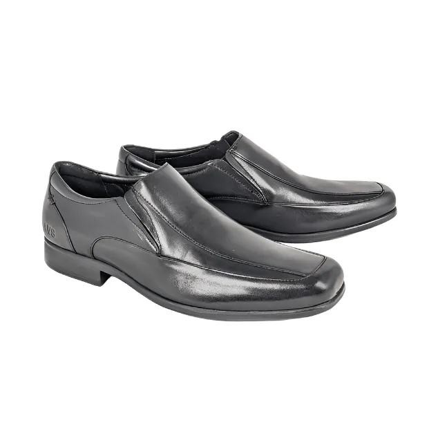 Dubarry Mens Shoe Kal Black Light Arch Shiny Finish