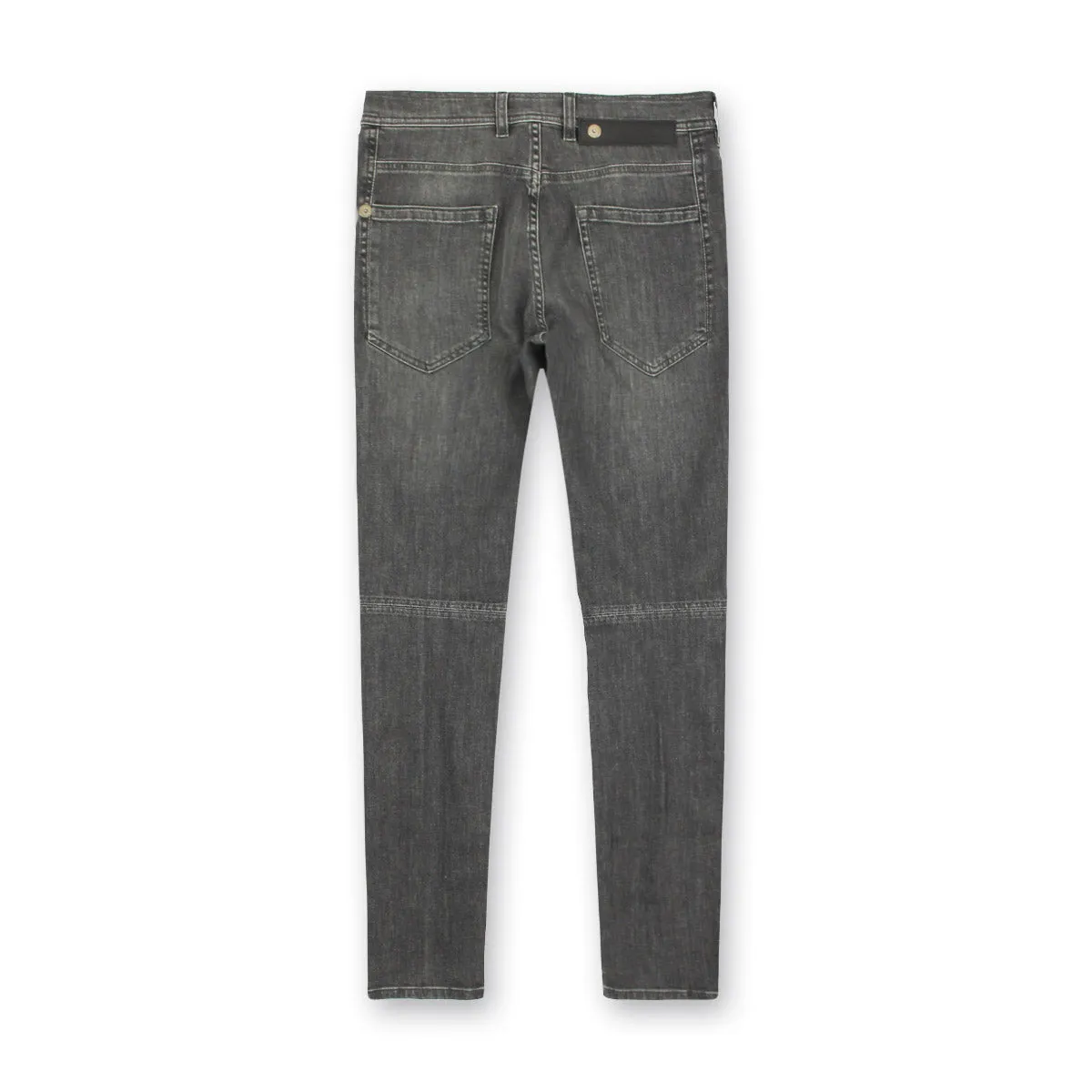 Neil Barrett - Soft Stretch Cotton Skinny Jeans in Grey Breathable fabric technology
