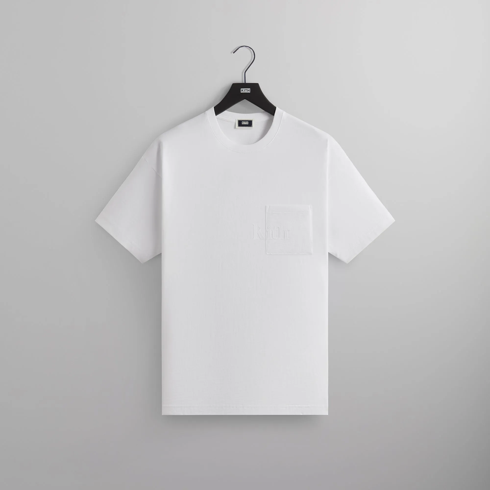 Kith Short Sleeve Quinn Tee - White LongLastingColor