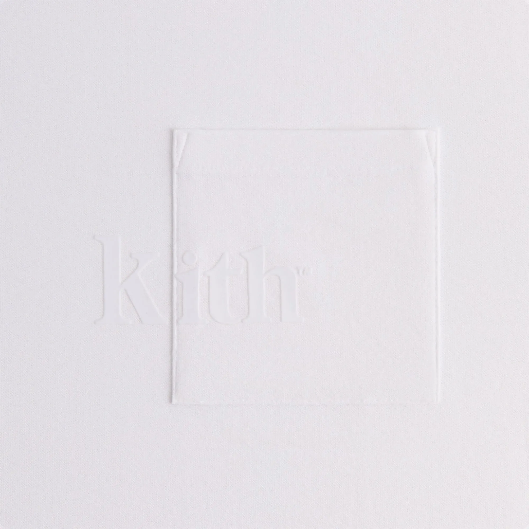 Kith Short Sleeve Quinn Tee - White thermal