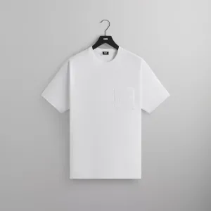 Kith Short Sleeve Quinn Tee - White LongLastingColor