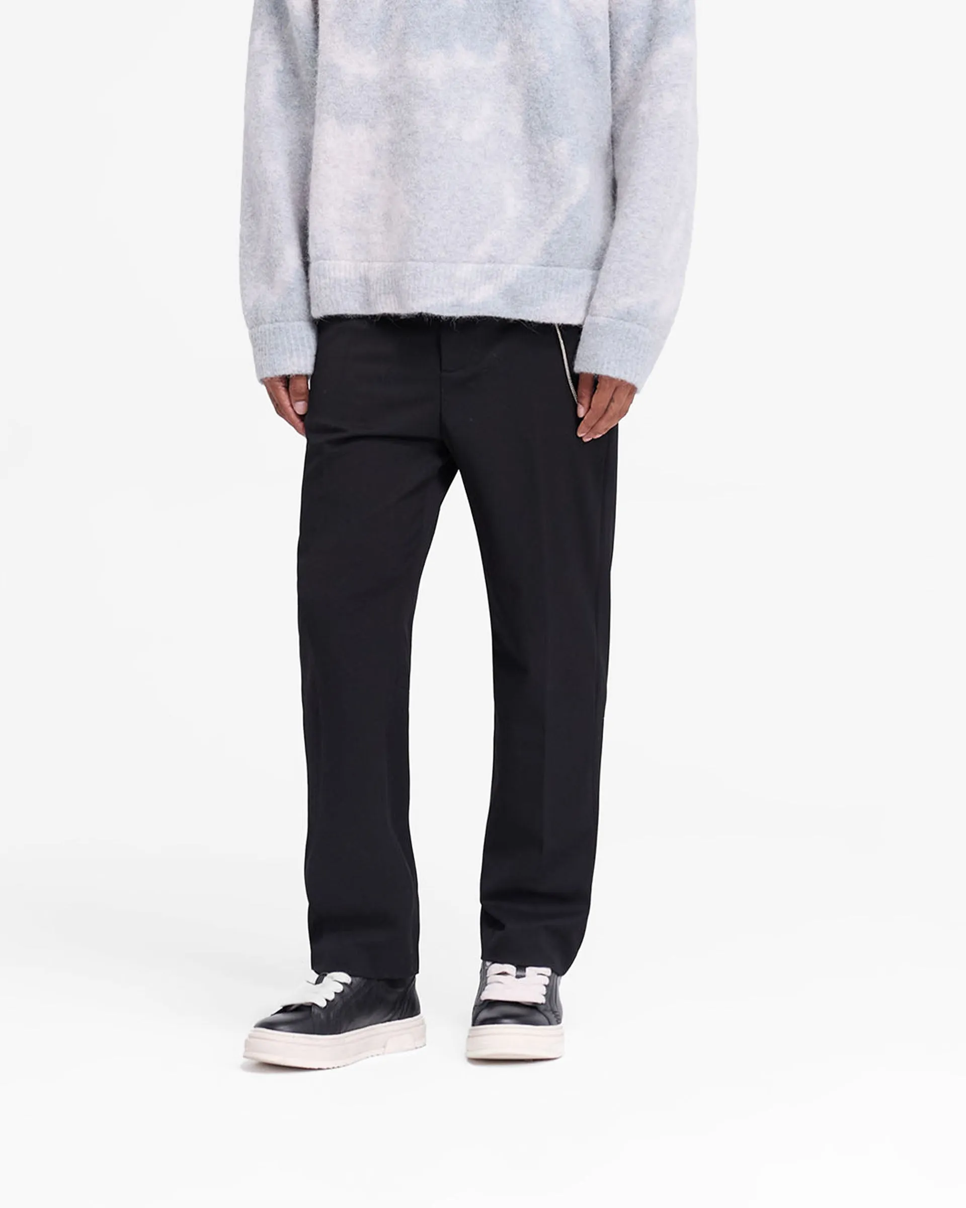 Smoking Pant - Black SecureZipperClosures