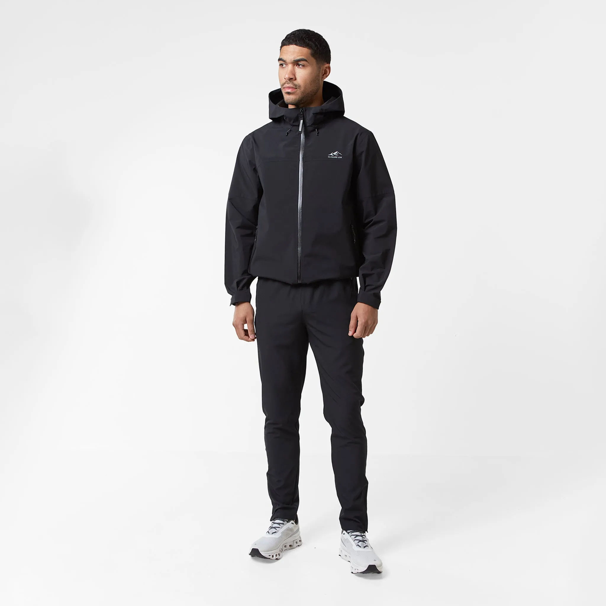 Simple Urban Layer Weekend Ready Layered Shell Sport Jacket | Black