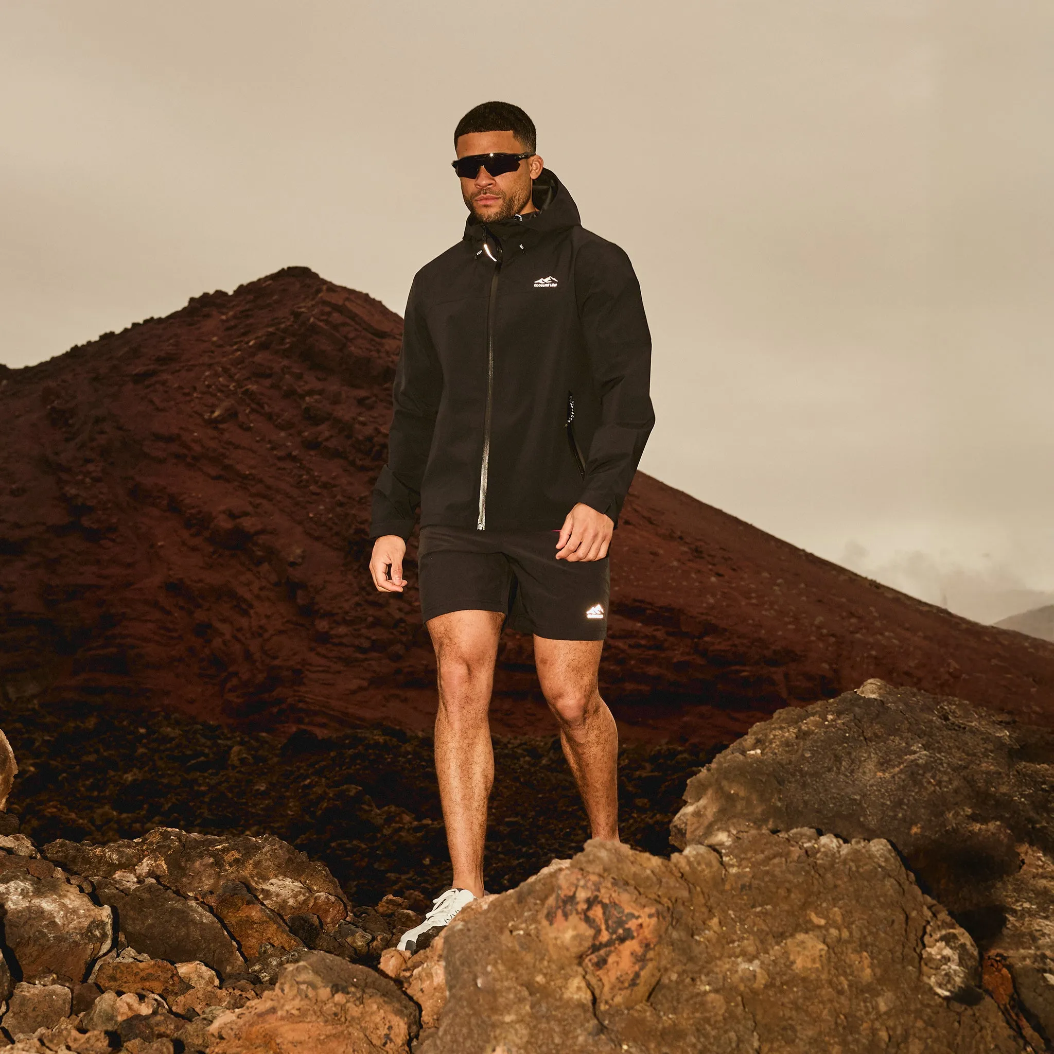 Layered Shell Sport Jacket | Black Ripstop Reinforcement