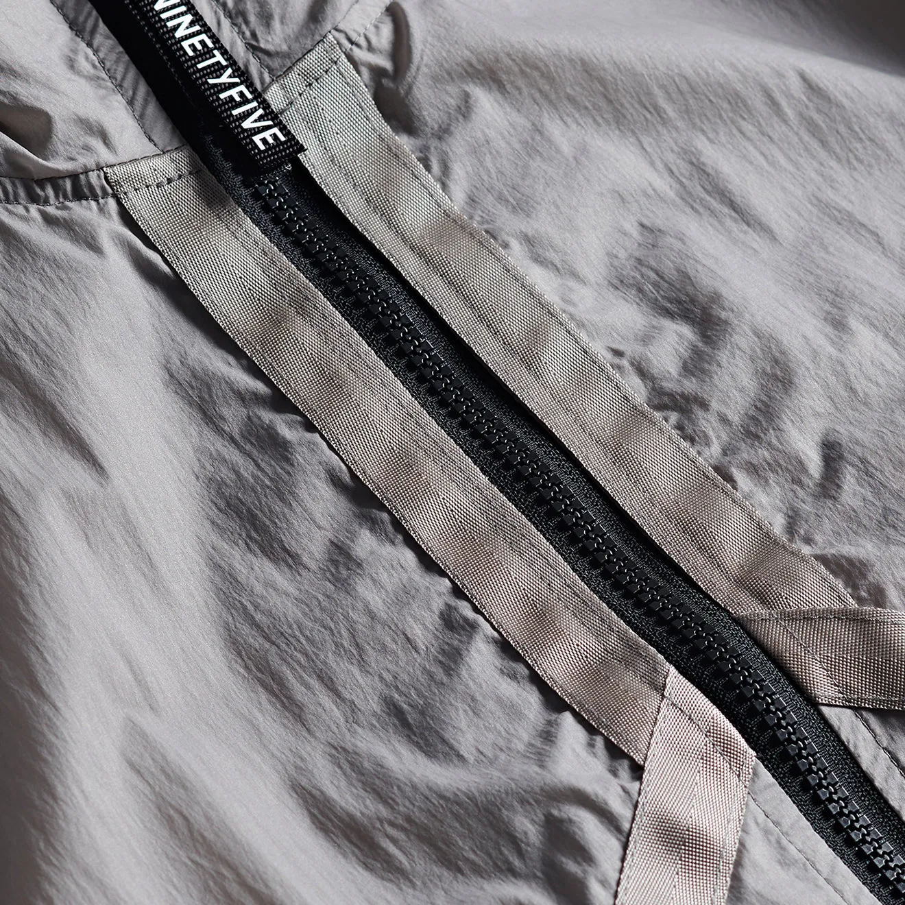 ST95 Helio Hooded Blouson Light Grey ErgonomicCut City Ready Wear