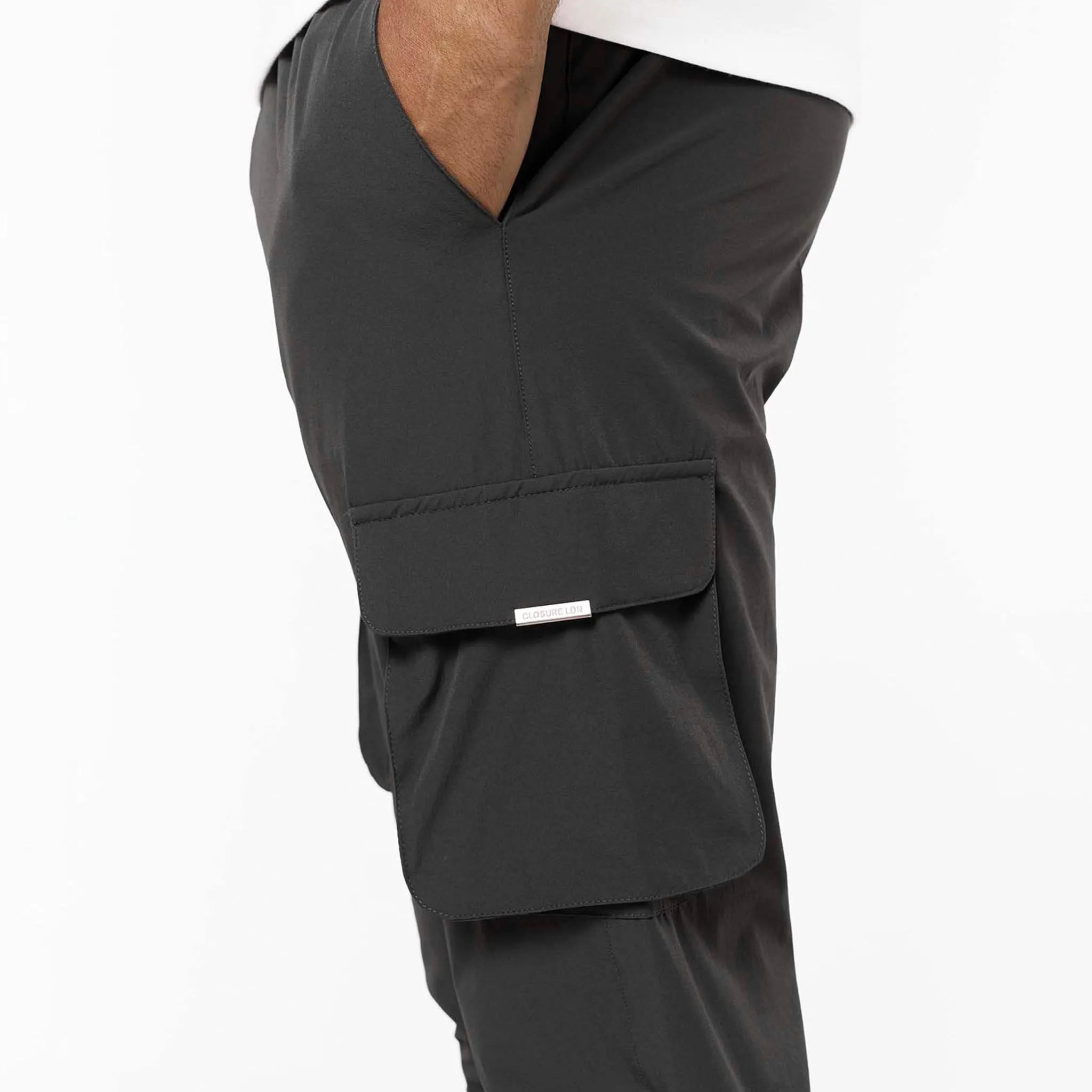 Soft Interior Stretch Tech Cargo Pant | Dark Olive