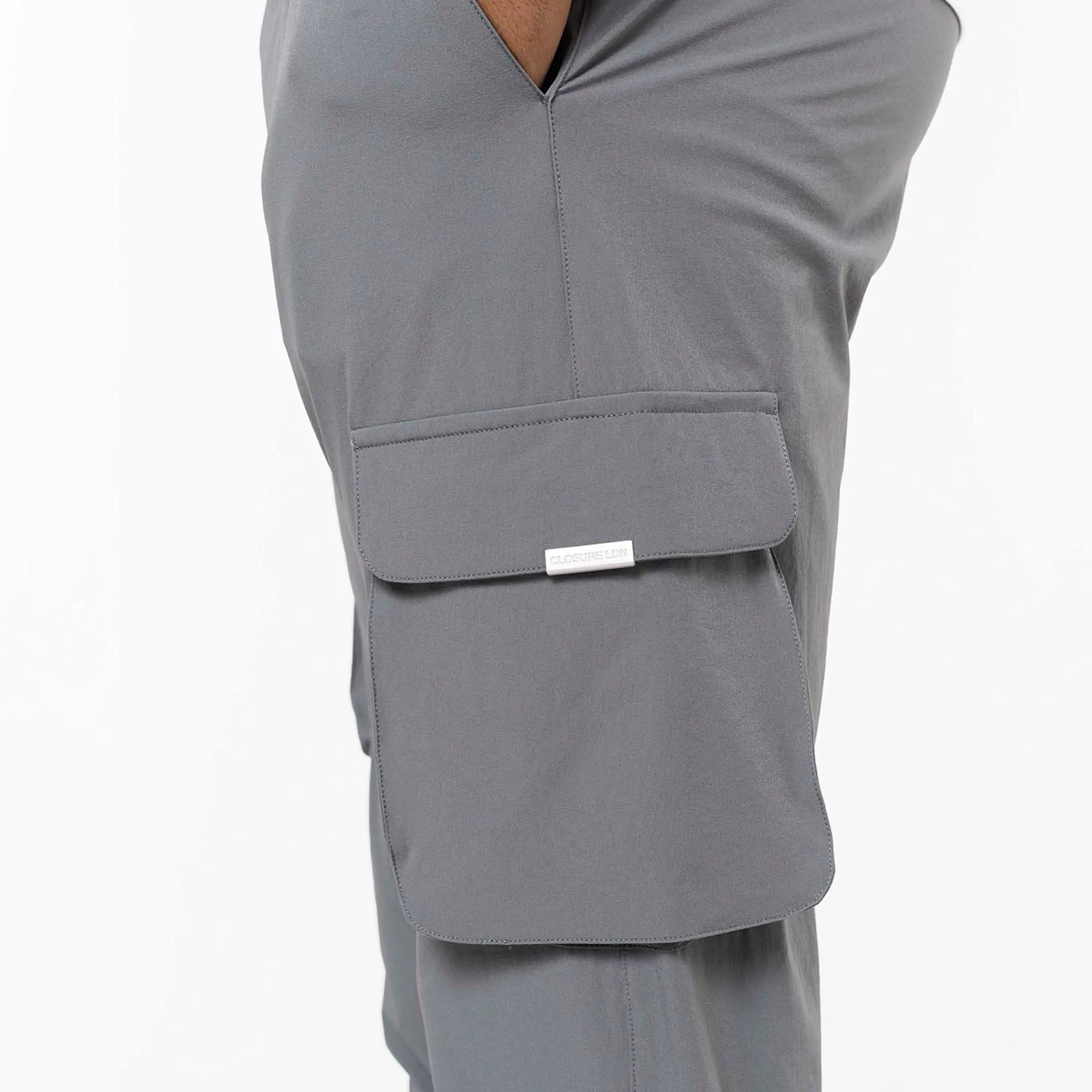 Stretch Tech Cargo Pant | Mid Grey Versatile Wearable