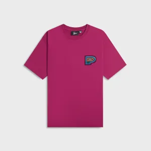 Comfort Wearable Slim Waistband by Parra Repeat Pea Tee - Dark Magenta