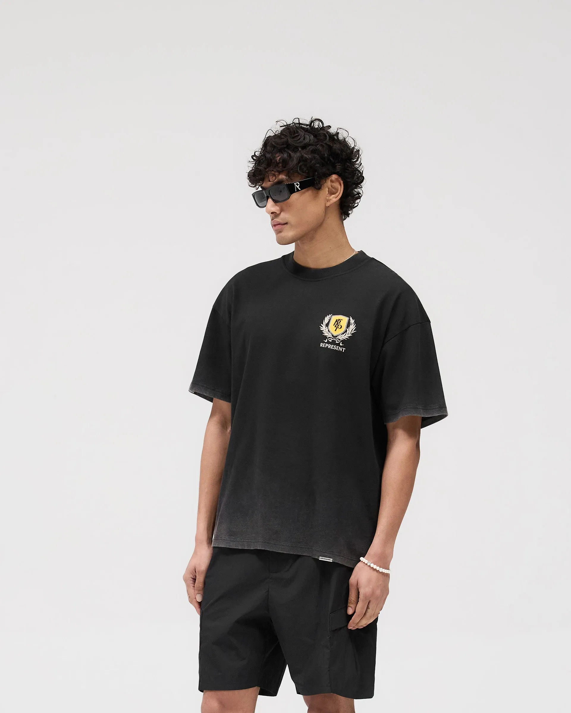 AntiStaticLining Crest T-Shirt - Vintage Black