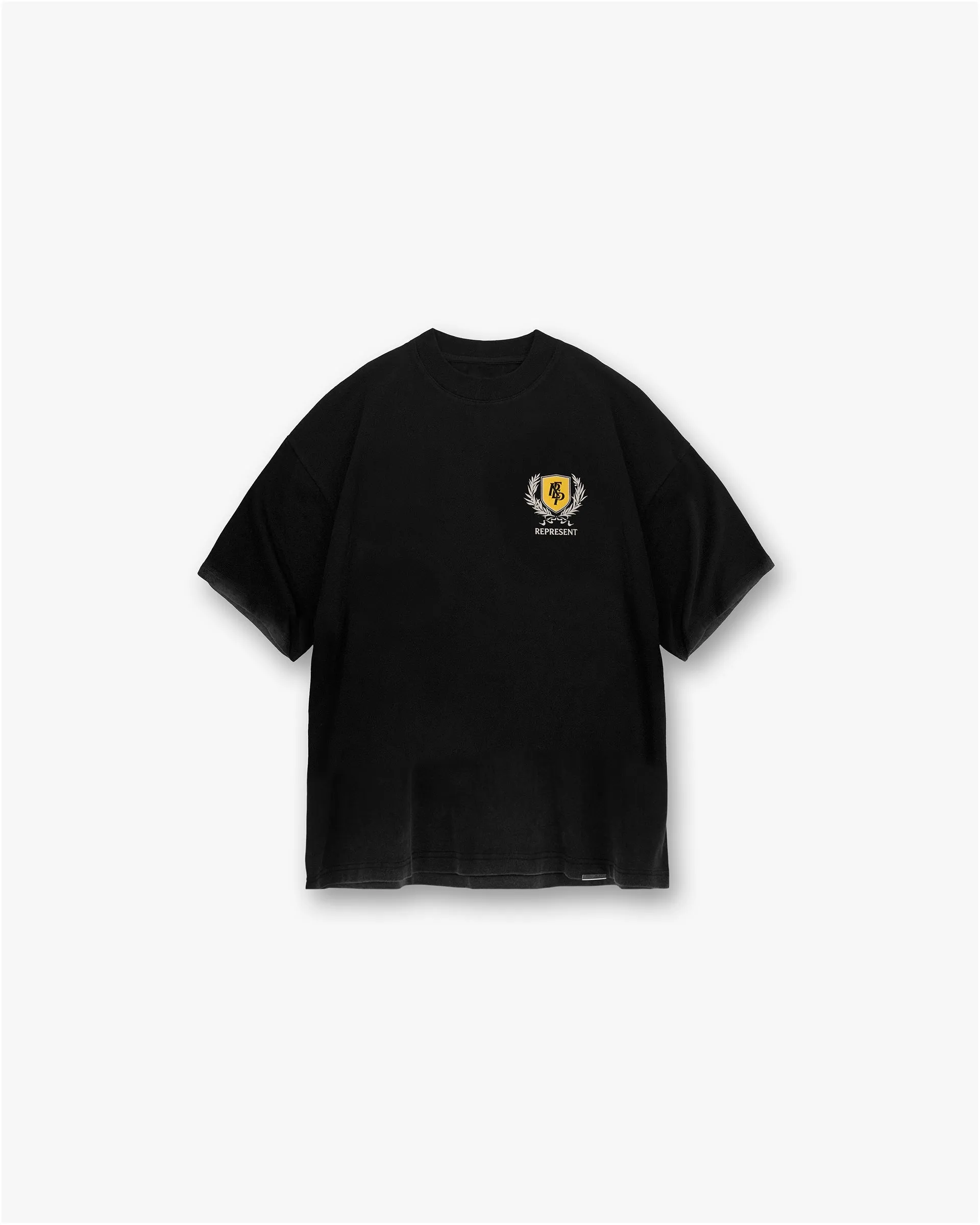 Crest T-Shirt - Vintage Black Chill Vibes