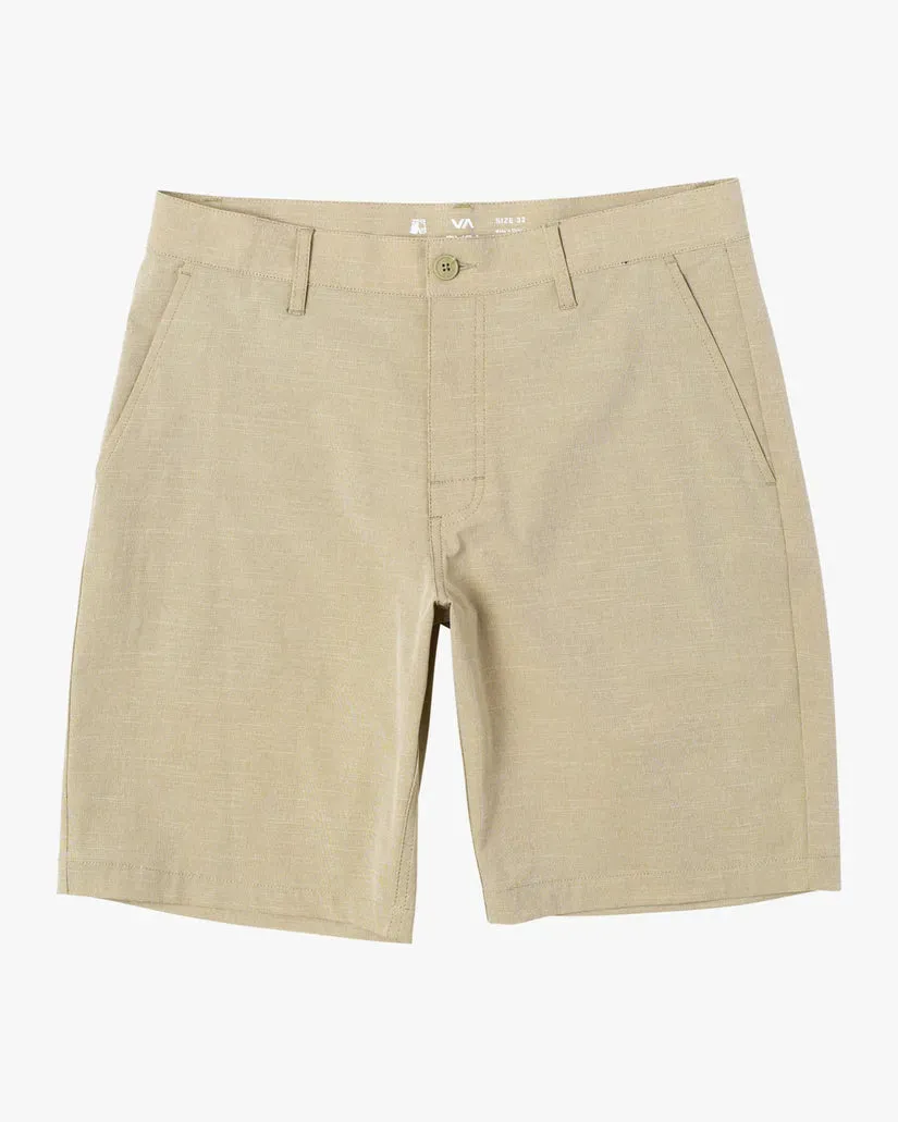 Stretch Flex RVCA Mens Shorts Balance Hybrid 20"