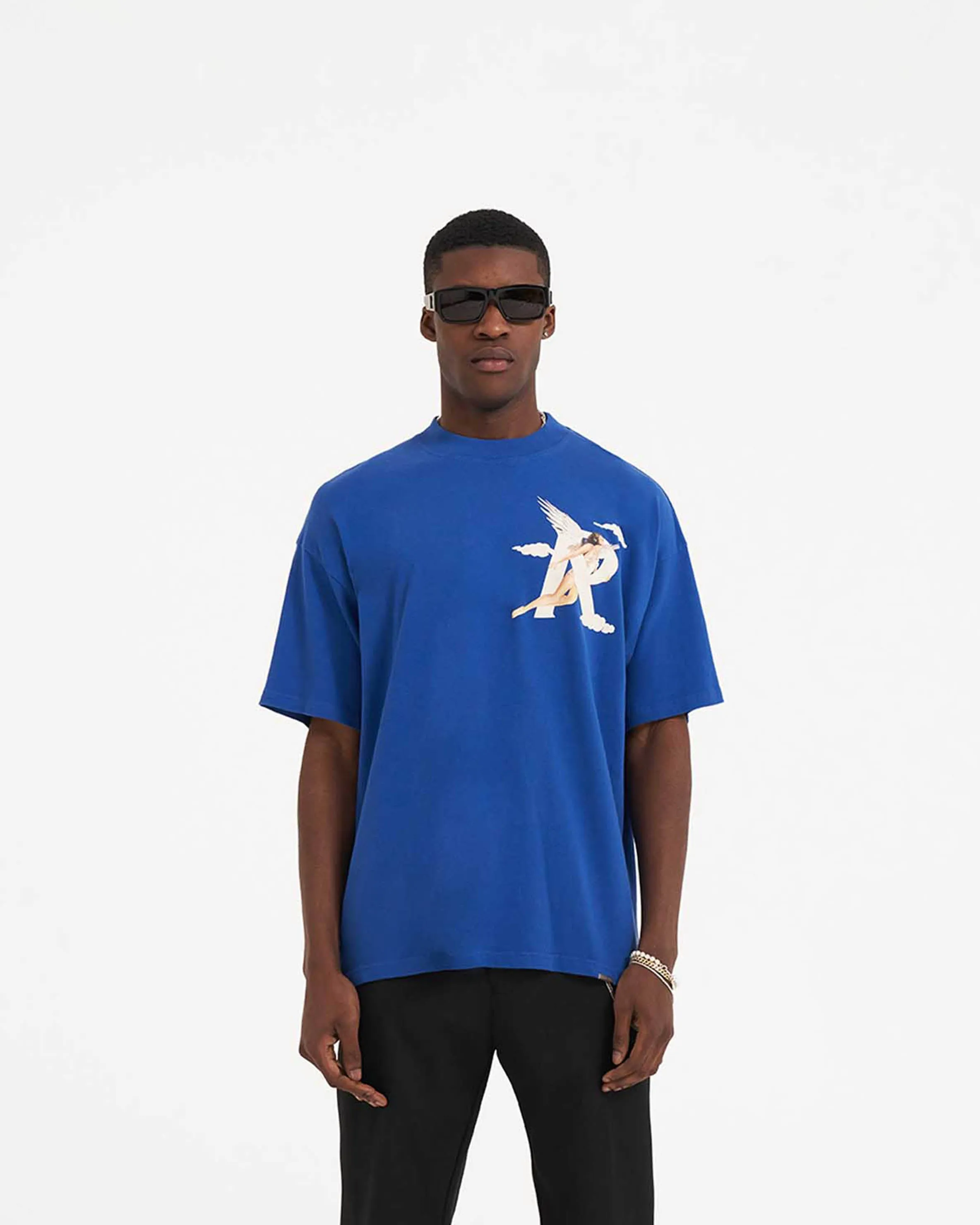 Storms In Heaven T-Shirt - Cobalt Affordable accessibility Chic Look