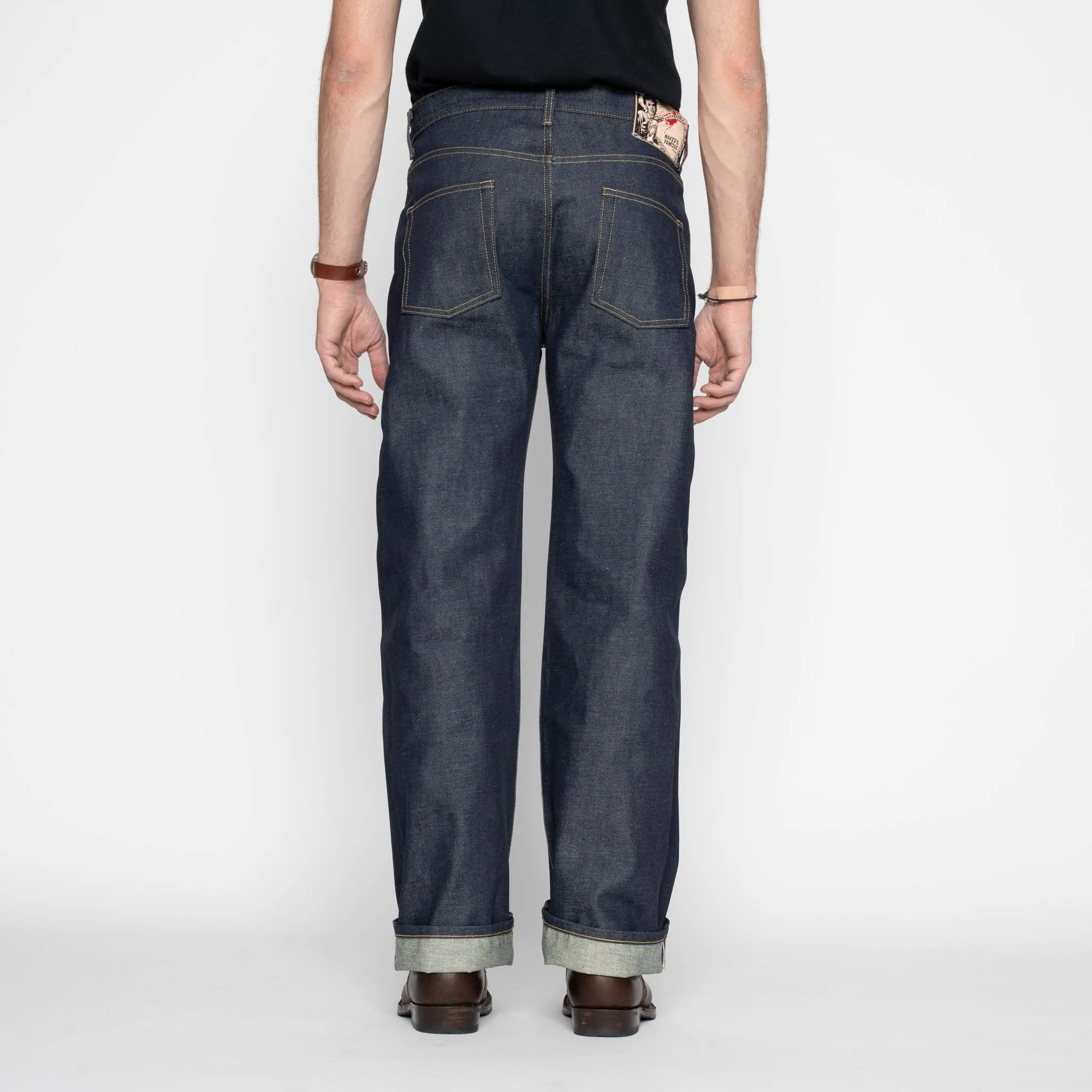 Daily Favorite Everyday Fashion Strong Guy - Texas Chainsaw Massacre "Leatherface" Selvedge - Indigo