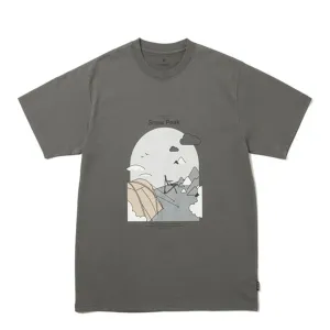 Snow Peak Camping Graphic T-Shirt Grey MinimalBranding