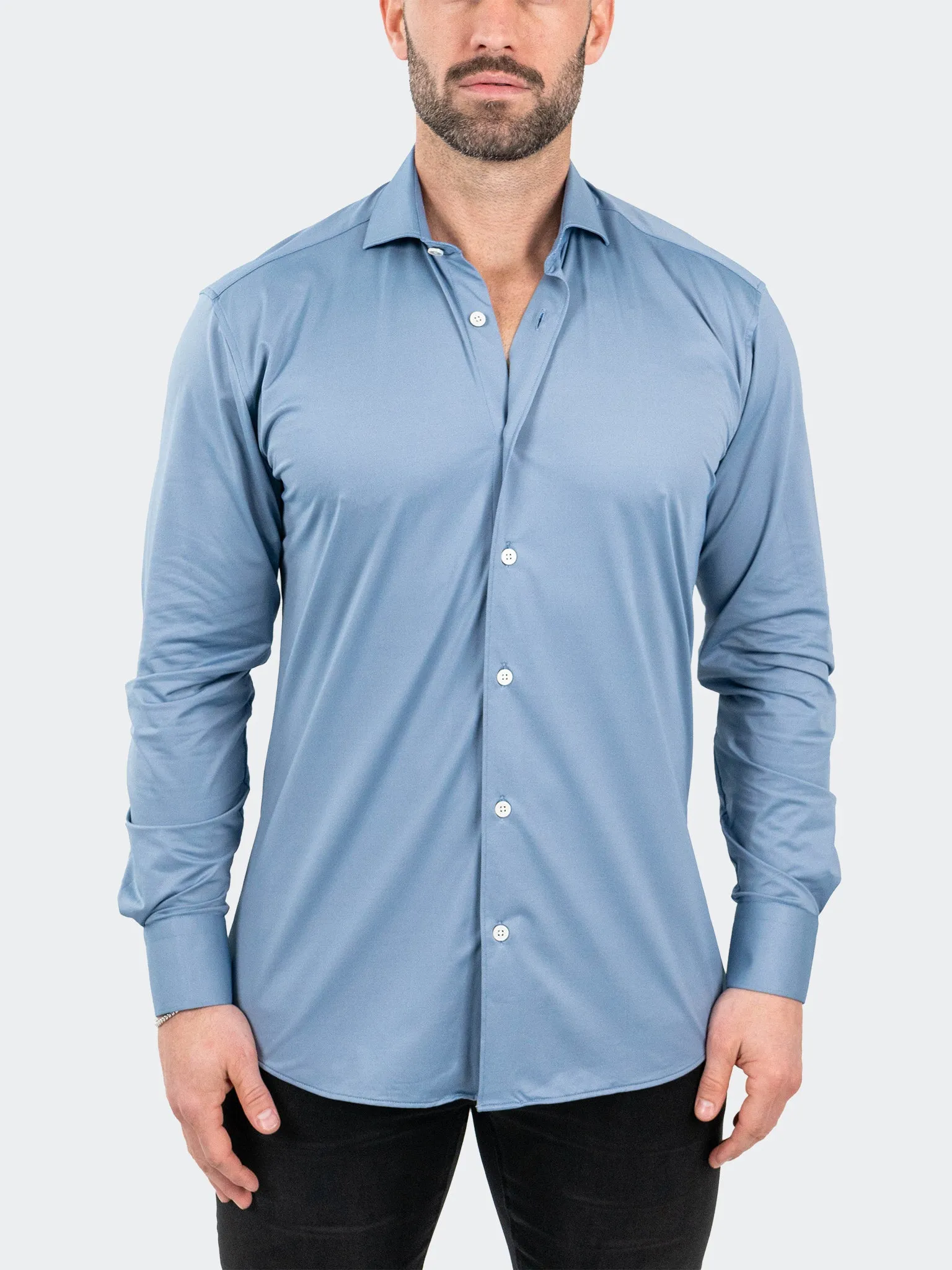 Soft touch finish Smooth Seam Finish Einstein StretchBlotter D Blue