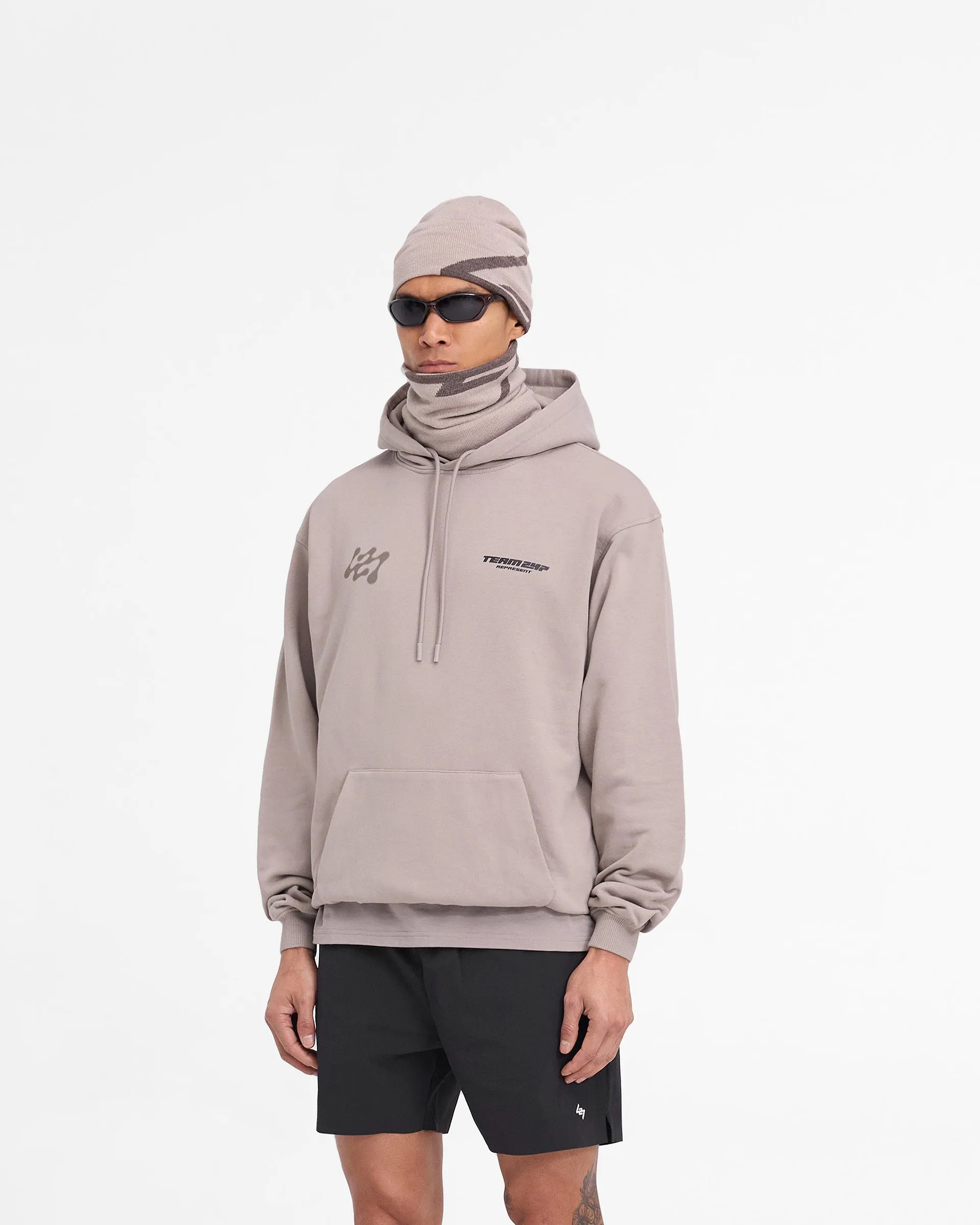 product surfing suitable balance 247 Future Terrains Oversized Hoodie - Moonrock