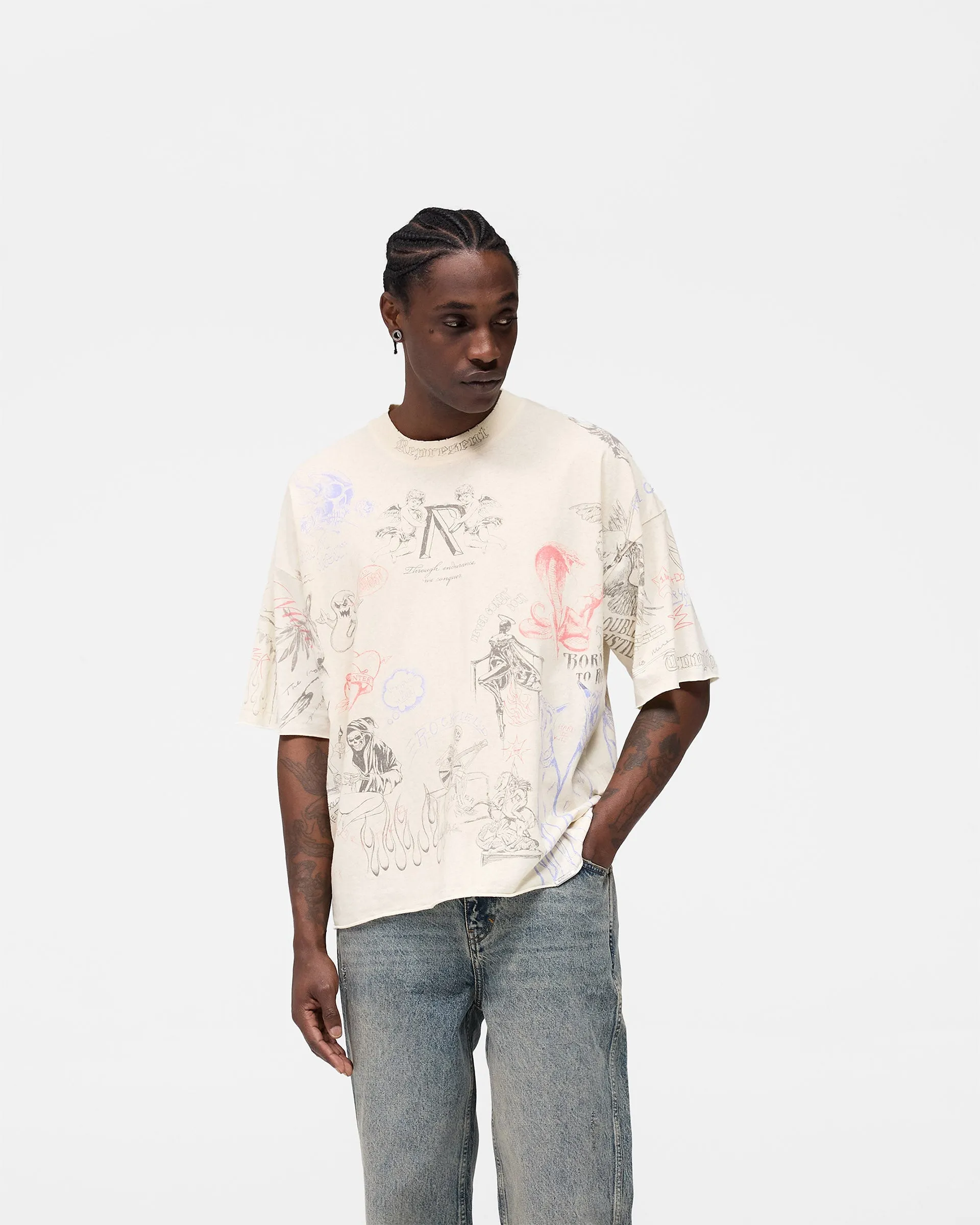 Legacy T-Shirt - Buttercream Casual Essential Wear Stylish and Fun