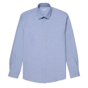 Backpacking Trip Sunspel Casual L/S Shirt Dark Blue Oxford