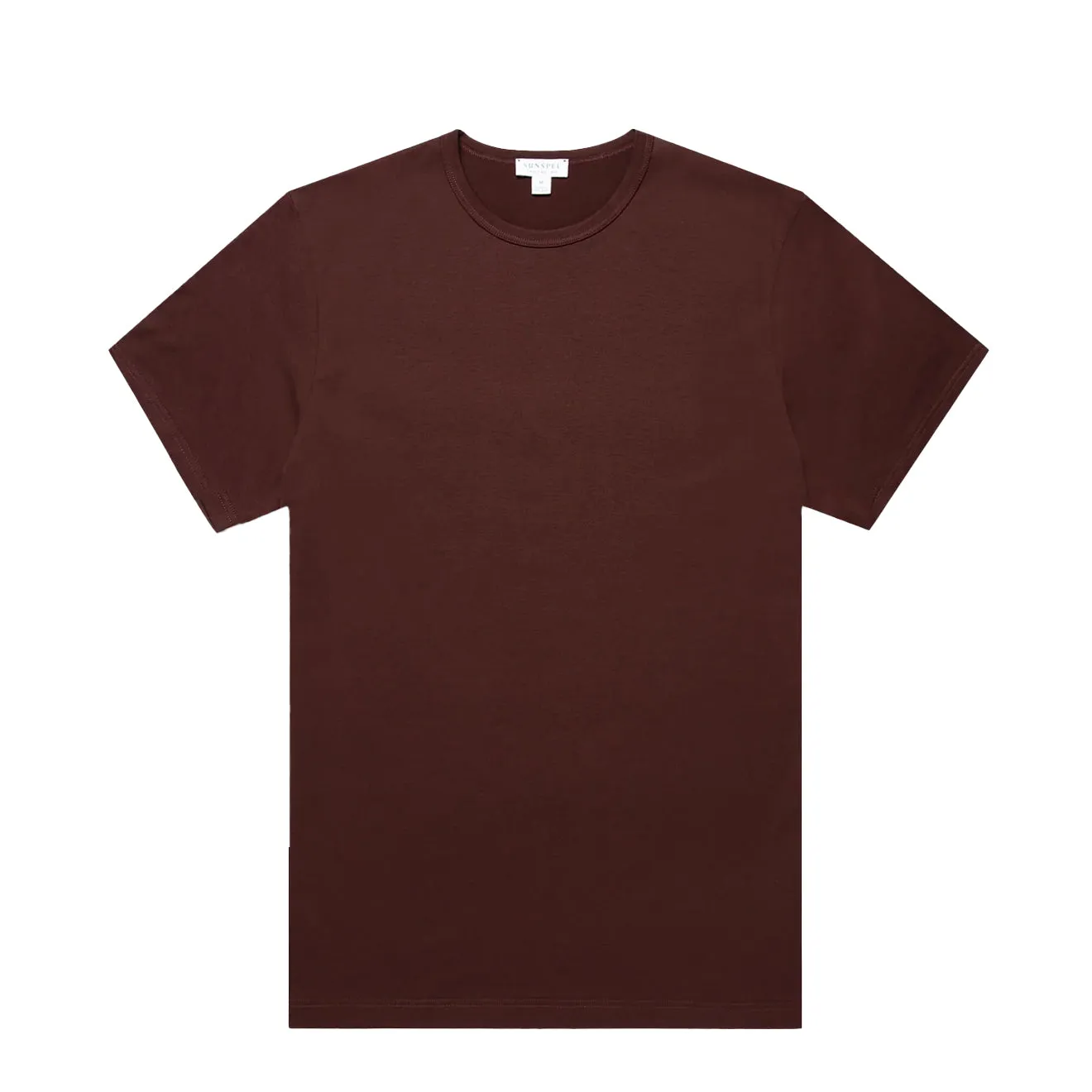 ComfortOptimizedConstruction Casual layering piece Sunspel S/S Classic T-Shirt Bakelite